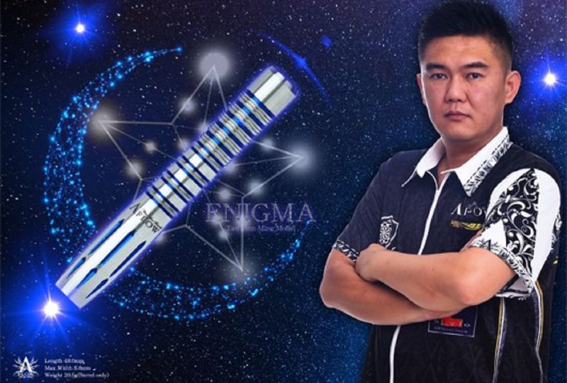 Dynasty Black Line A-Flow Enigma Tan Jenn Ming Soft Dart Pfeile 20,5 Gramm Softdarts