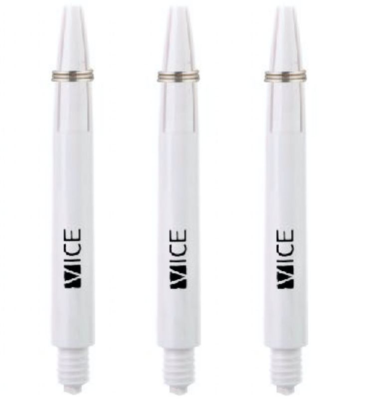 One80 ProPlast Vice Dart Shaft Weiß Shafts