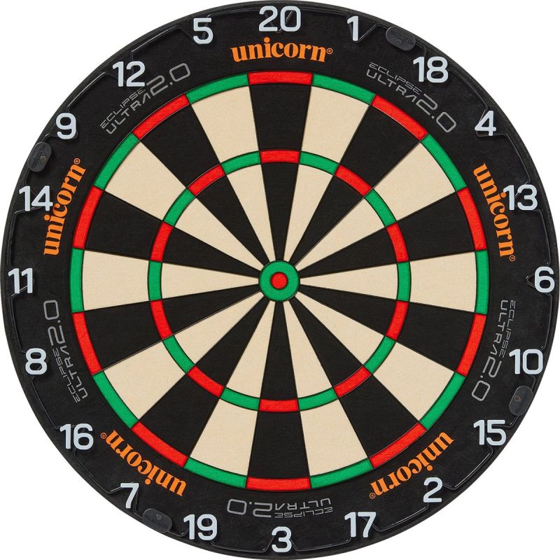 Unicorn Eclipse Ultra 2.0 Bristle Dart Board Scheibe Bristle Board