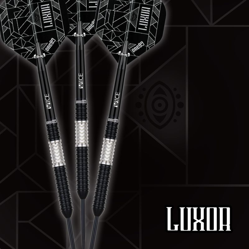 ONE80 Luxor II Iota Steeldarts 22/24/26 Gramm Steeldarts