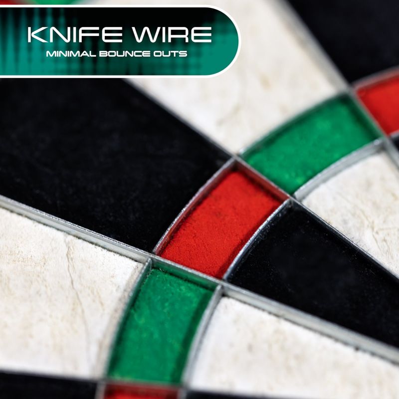 HARROWS Quadro 240 Dartboard Bristle Dart Board Steel Bristle Boards