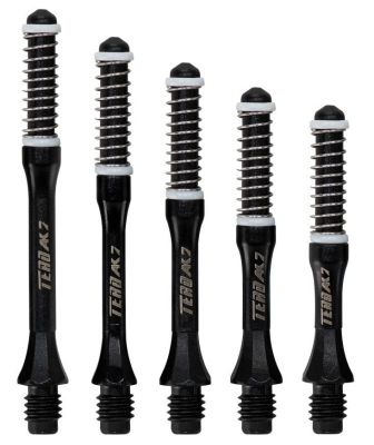 Cuesoul AK7 Tero Slim Dart Shaft Schwarz Shafts