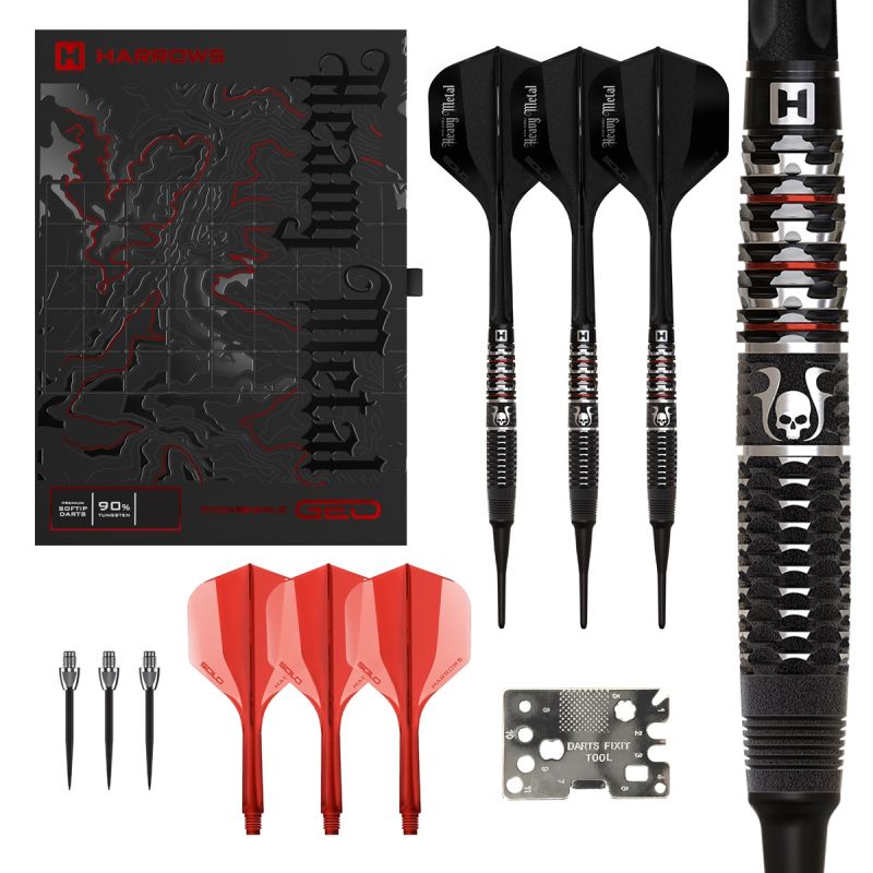 Harrows Ryan Searle GEO 90% Softdarts 20 Gramm Softdarts