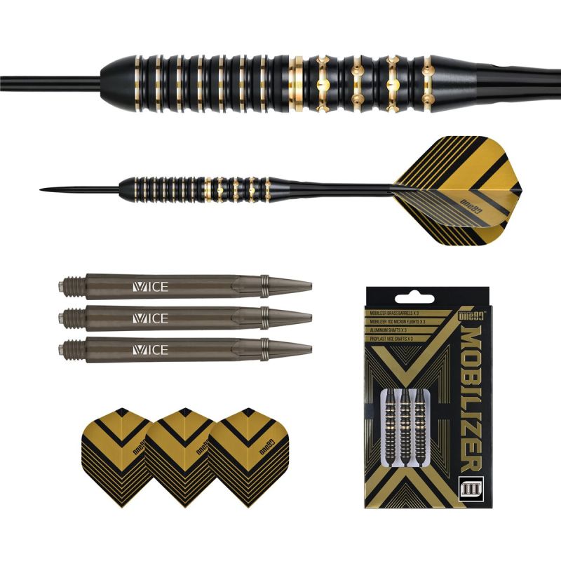 One80 Mobilizer Brass 03 Steeldart 20/22 Gramm Steeldarts