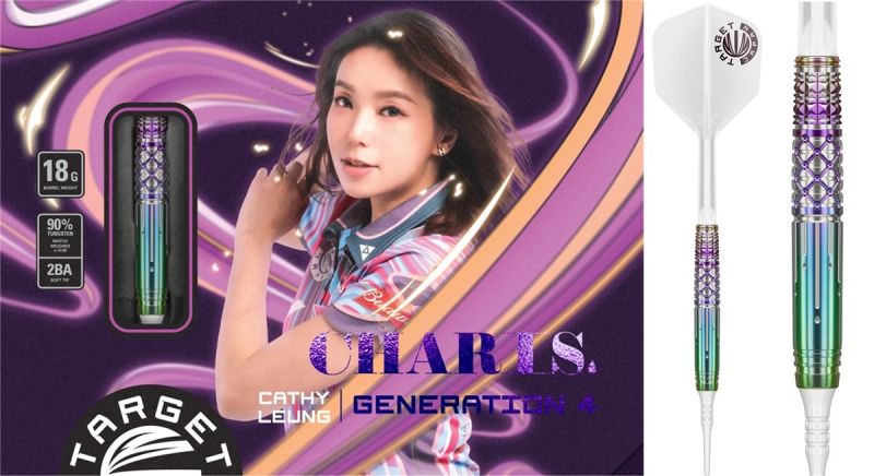 Target Cathy Leung Charis G4 90% 2BA Softdarts 18 Gramm Softdarts
