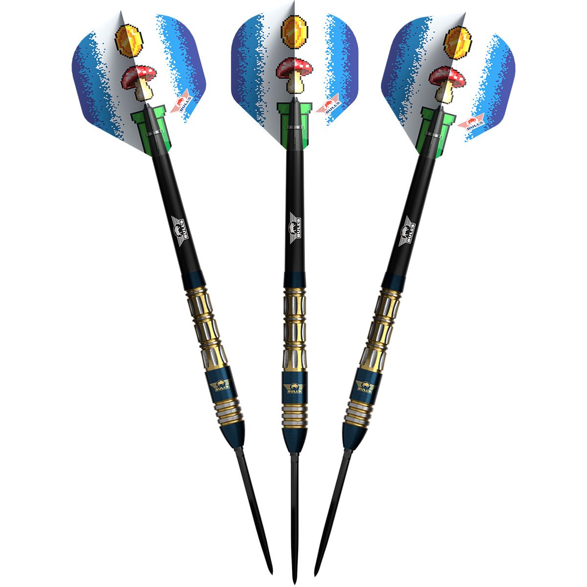 Bull´s Mario Vandenbogaerde E3 CP 90% Steeldarts 22/24 Gramm Steeldarts