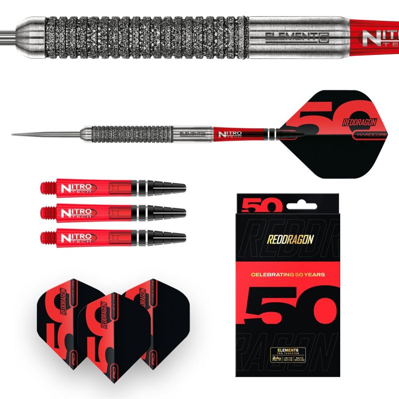 Reddragon Element6 B 90% Steeldarts 24 Gramm Steeldarts