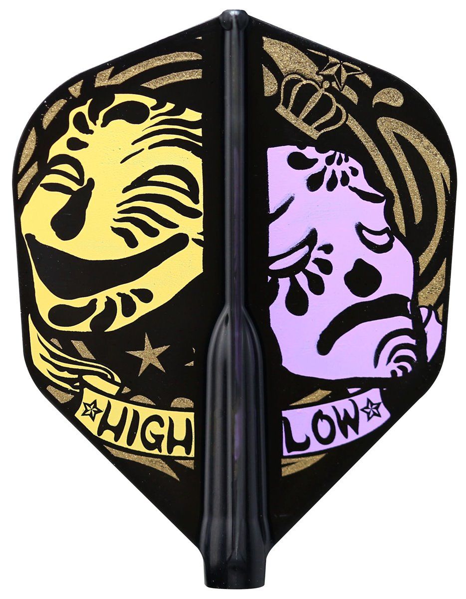 Cosmo Darts Fit Flights Air Shogo Yokumoto 3 Shape Flights