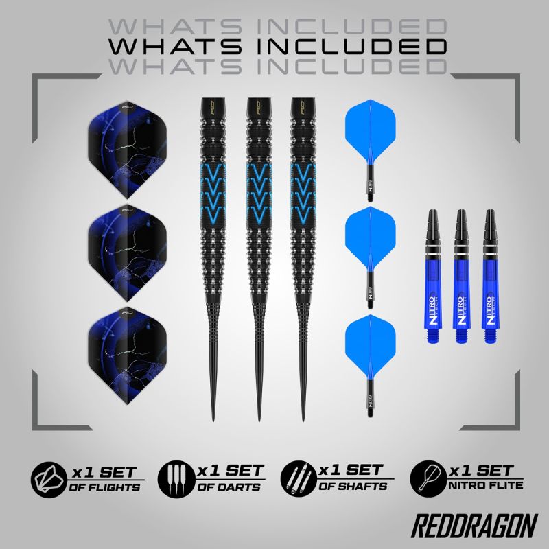 Reddragon Amp Tapered 90% Softdarts 20 Gramm Softdarts