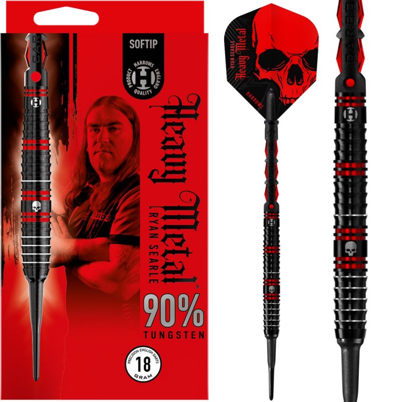 Harrows Ryan Searle 90% Softdarts 18/20 Gramm Softdarts