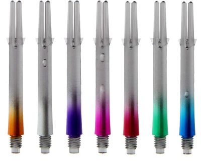 L-Style Locked Straight Dart Shafts Two Tone Schwarz Shafts