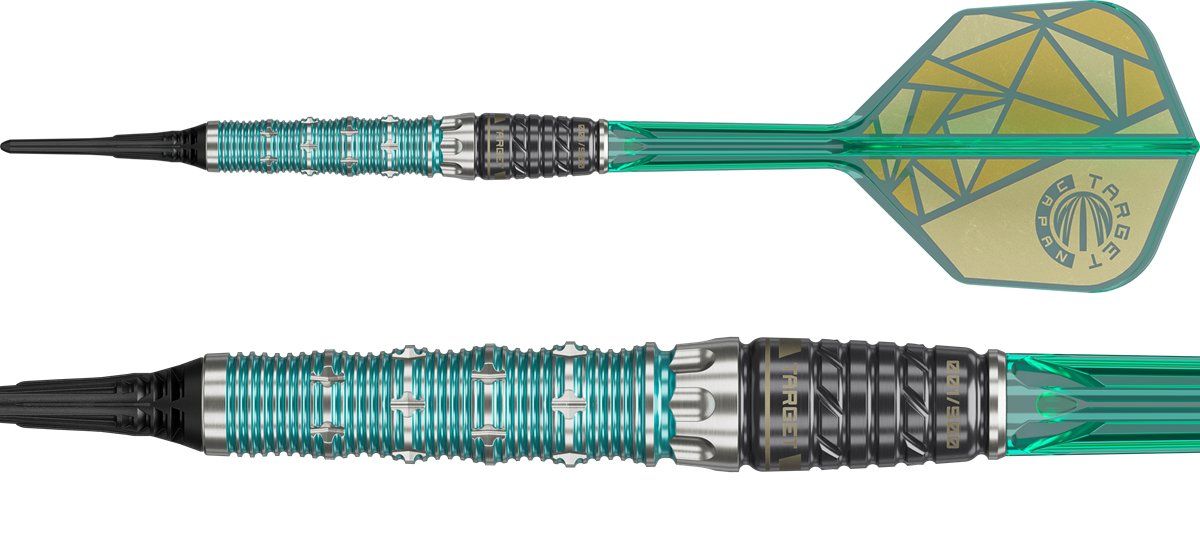 Target The Miracle Rising Sun Limited Edition Champions Set 95% 2BA Softdarts 21,5 Gramm Softdarts