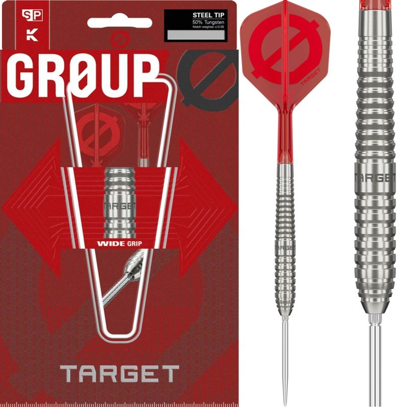 Target Group 01 SP 50% Steeldarts 22/23/24 Gramm Steeldarts