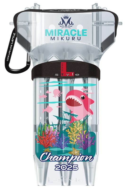 L-Style Krystal One Case Mikuru Muramatsu 2025 Champion Dart Tasche