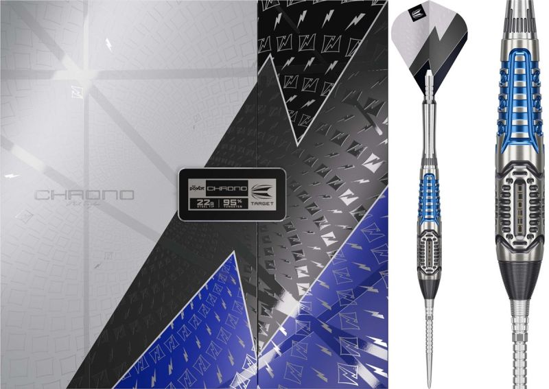 Target Phil Taylor Power Chrono SP 95% Steeldarts 22/24/26 Gramm Steeldarts