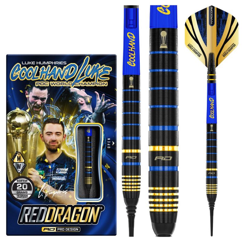 Reddragon Luke Humphries TX4 Avenger 90% Softdarts 20 Gramm Softdarts