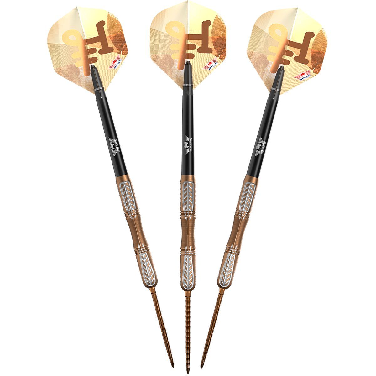 Bull´s Bronzo True CP 90% Steeldarts 23/25 Gramm Steeldarts