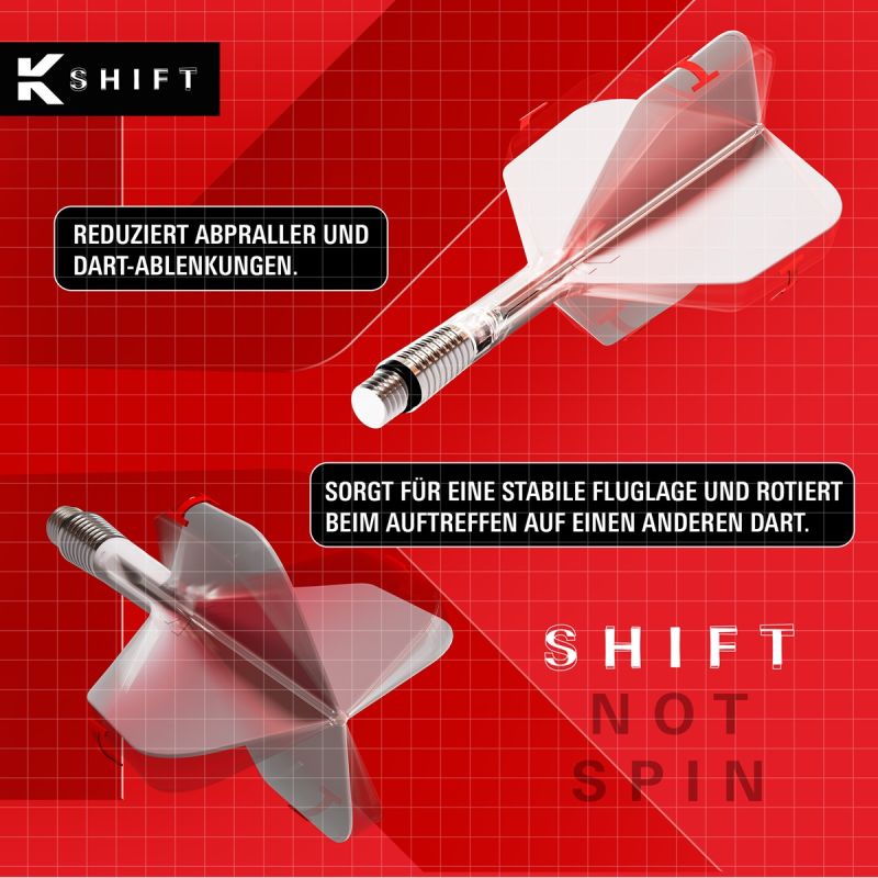 Target Shift SP 90% Steeldarts 23/24/25 Gramm Steeldarts