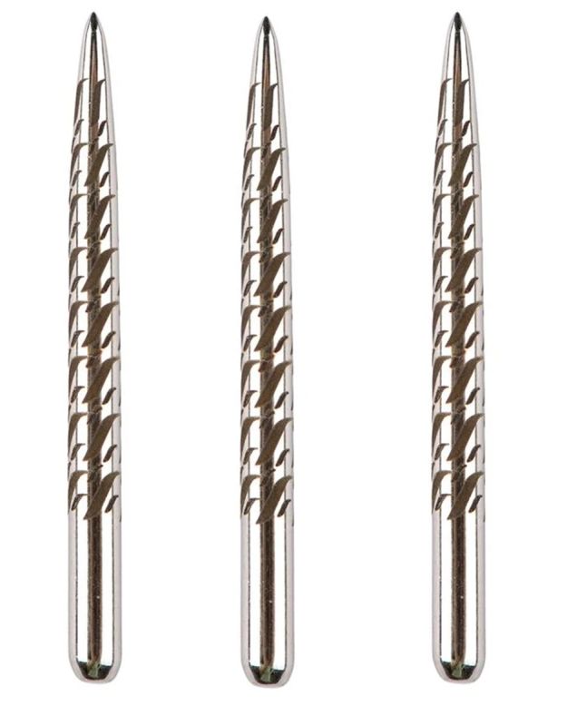 One80 Aztech Steel Dart Spitze Typ D Silver 32/34/36 mm Wechselspitzen