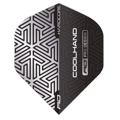Reddragon Luke Humphries Cool Hand Grau/Weiß Dart Flights Flights