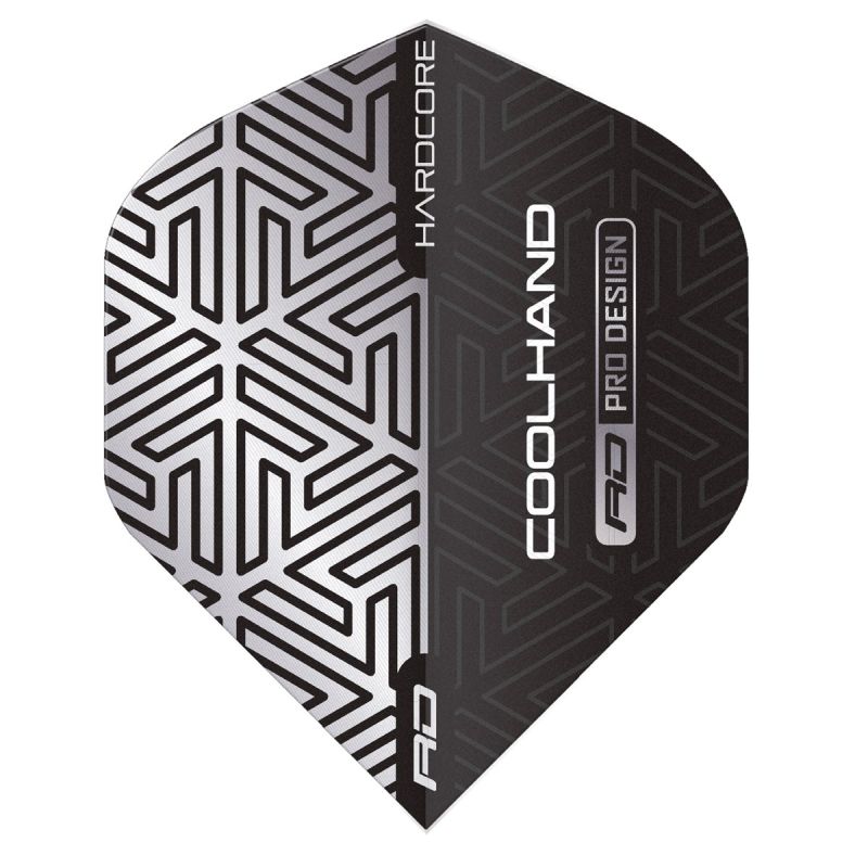 Reddragon Luke Humphries Cool Hand Grau/Weiß Dart Flights Flights