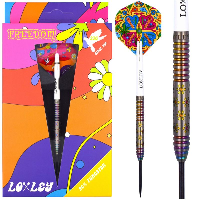 Loxley Woodstock Darts Freedom Steeldarts 23 Gramm Steeldarts