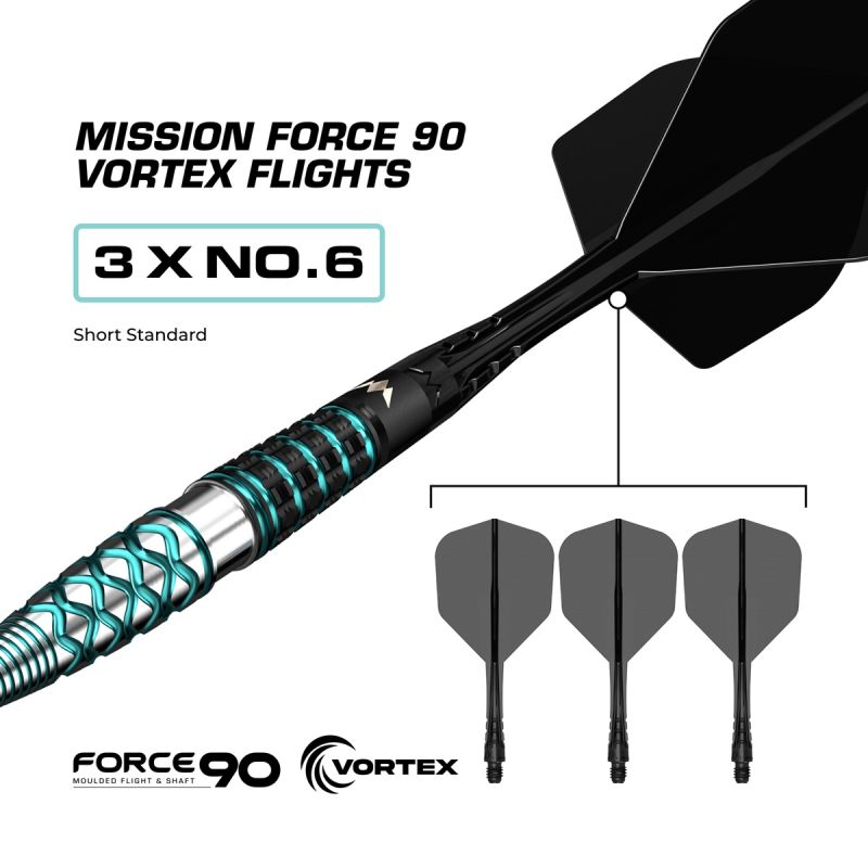 Mission Neptune RP 90% Steeldarts 21/23/25 Gramm Steeldarts
