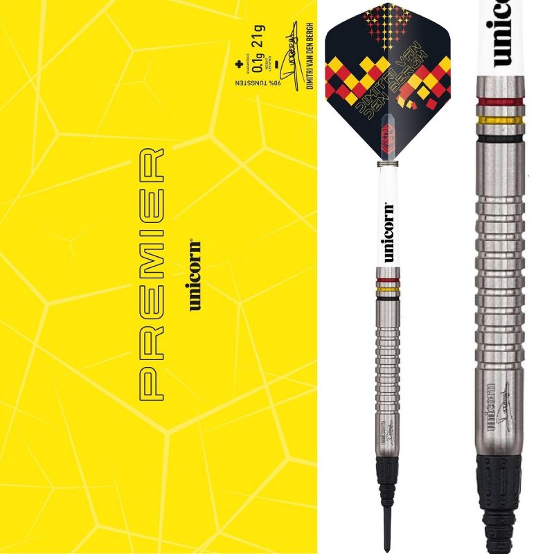 Unicorn Dimitri van den Bergh Premier 70% Softdart 18/20 Gramm E-Dart Softdarts