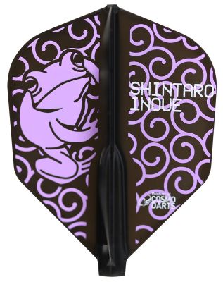 Cosmo Darts Fit Flights Shintaro Inoue 2 Frosch Shape Flights