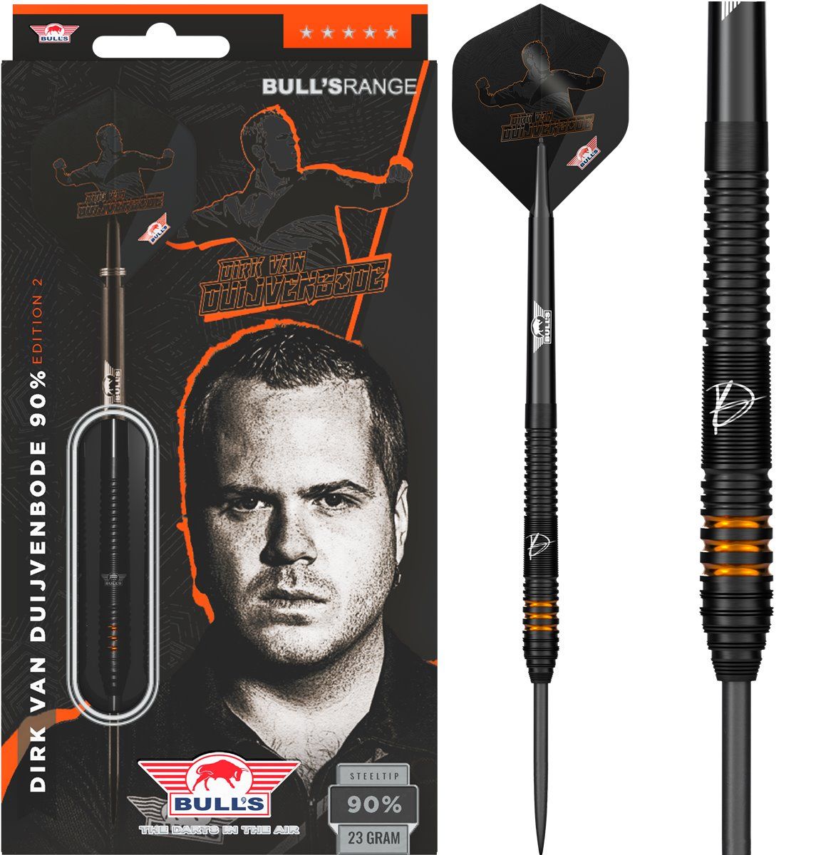 Bull´s Dirk van Duijvenbode E2 Gen2 24/25 Gramm Steel Dart Steeldarts