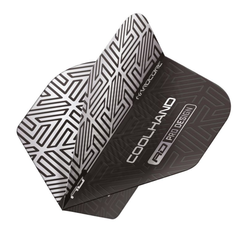 Reddragon Luke Humphries Cool Hand Grau/Weiß Dart Flights Flights