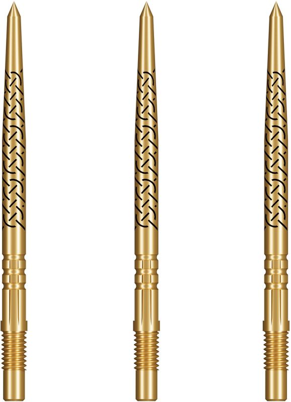 Shot! Kapene Turbo Points TP 30/35/40 mm Gold Wechselspitzen