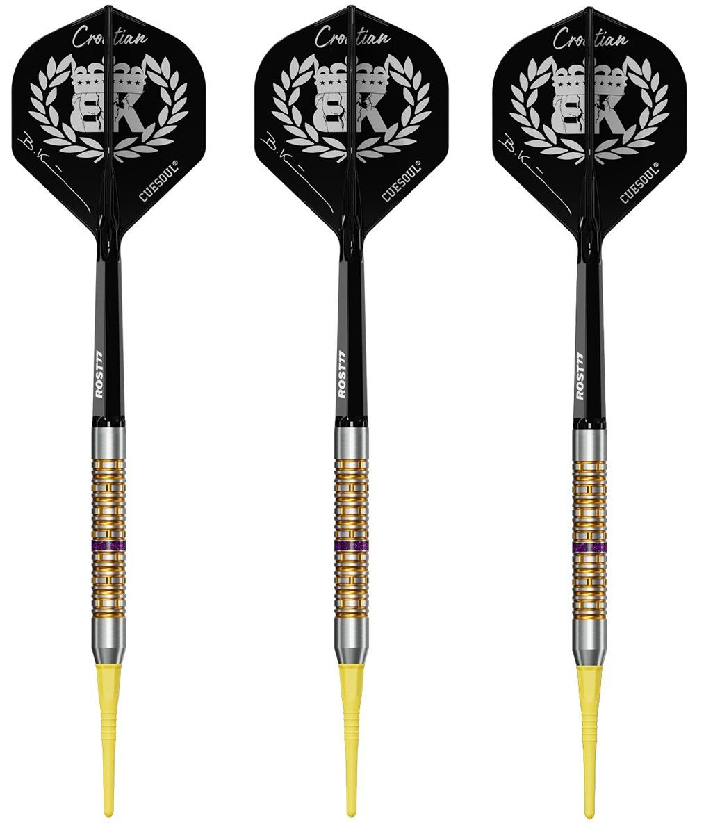 Cuesoul Boris Krcmar G1 95% Softdarts + Conversion Points No.5 15,5/19/21/23 Gramm Softdarts