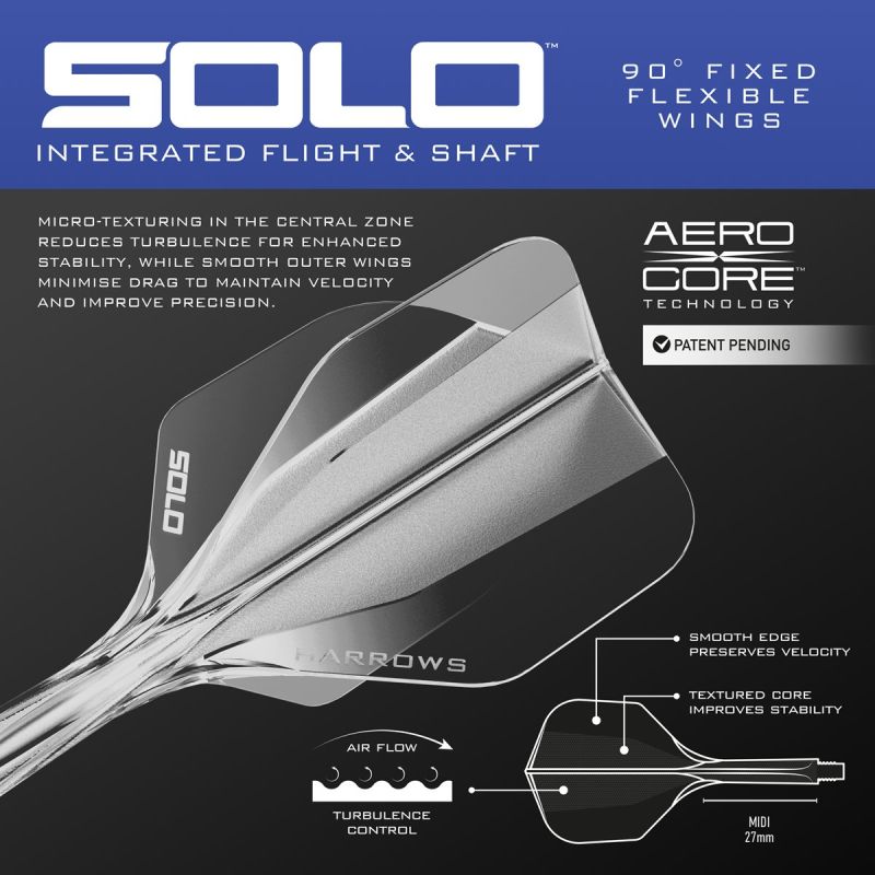 Harrows Geo Torpedo 90% Quick Points Steeldarts 23/24 Gramm Steeldarts