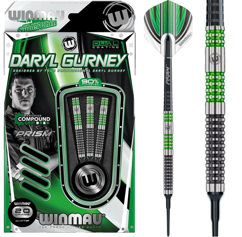 Winmau Daryl Gurney Special Edition Softdarts 20 Gramm Softdarts