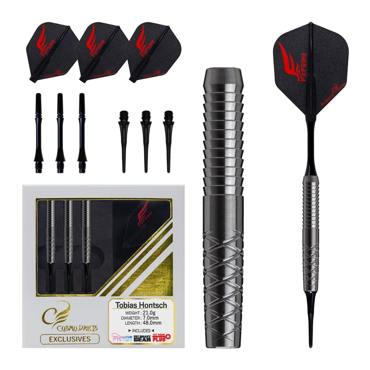 Cosmo Tobias Höntsch 90% Softdarts 21 Gramm Softdarts