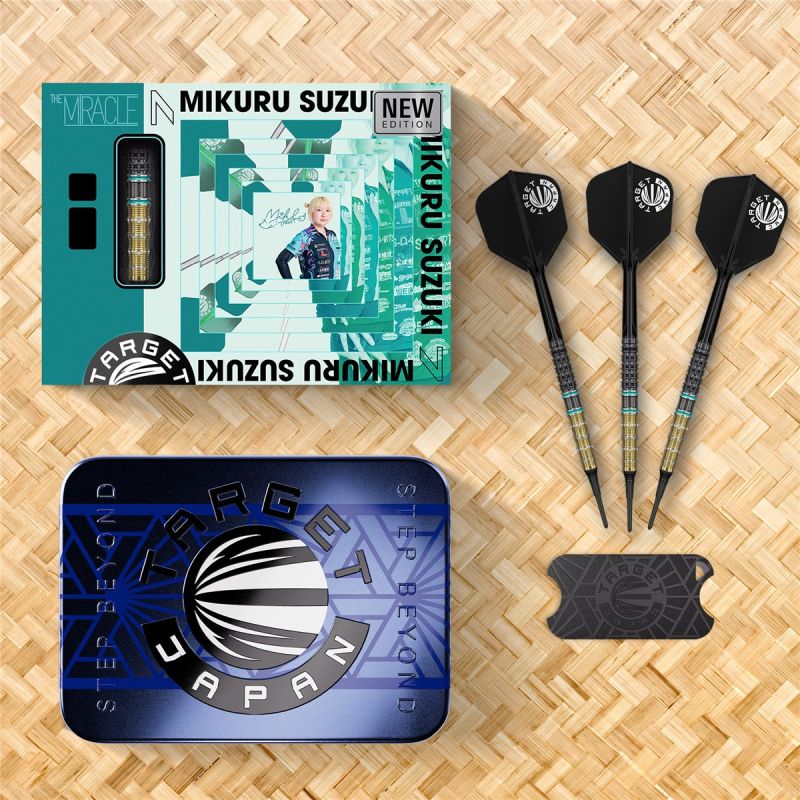 Target The Miracle Mikuru Suzuki Gen 7.5 95% 2BA Softdarts 19 Gramm Softdarts