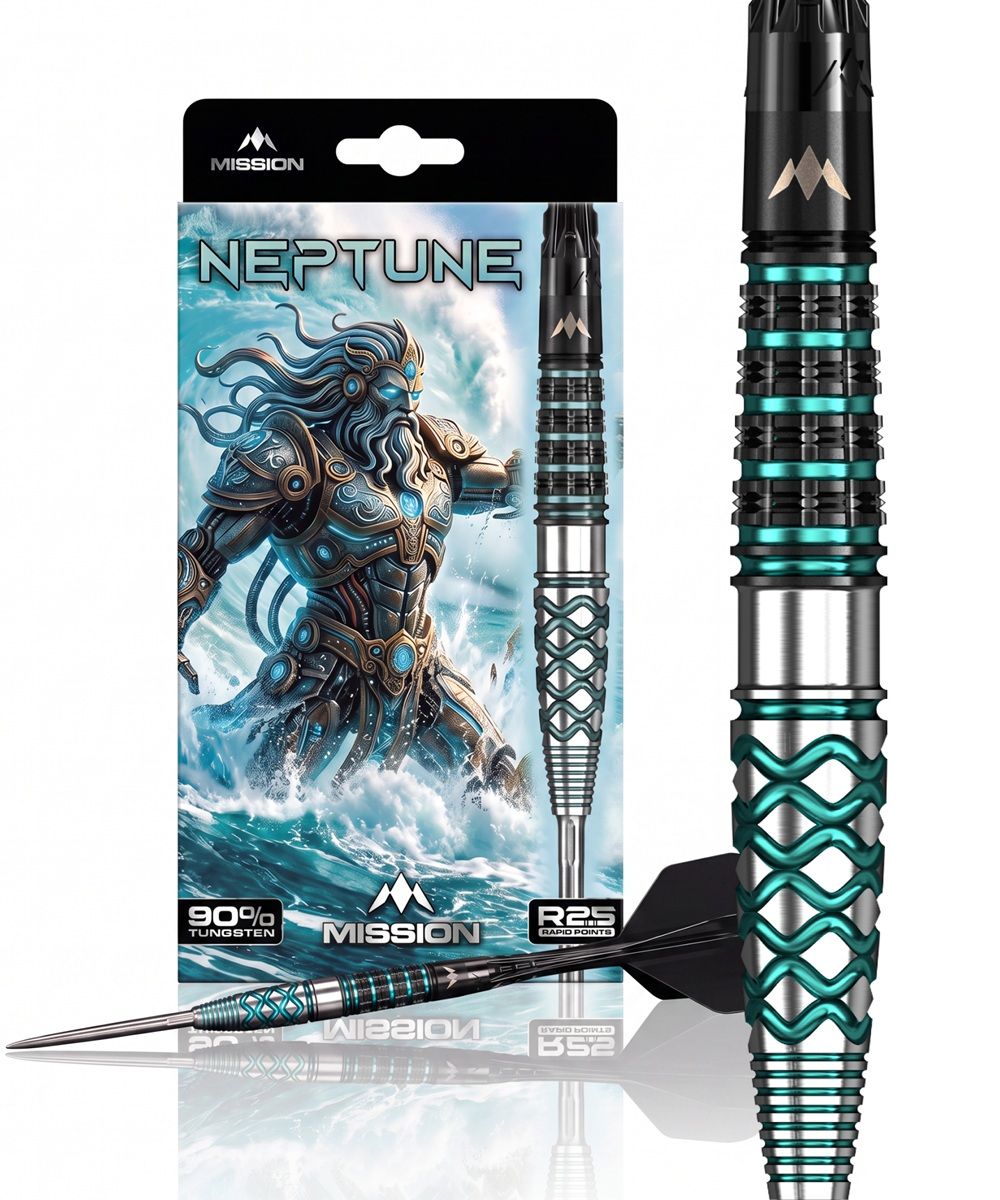 Mission Neptune RP 90% Steeldarts 21/23/25 Gramm Steeldarts