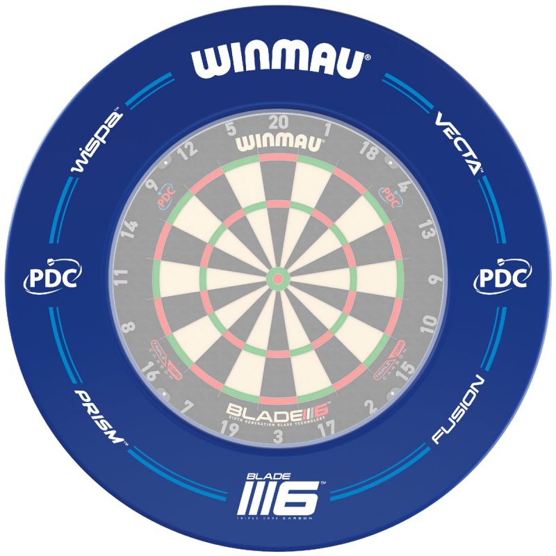 1 tlg. Winmau PDC Dart Catchring Dart Surround Blau Auffangring