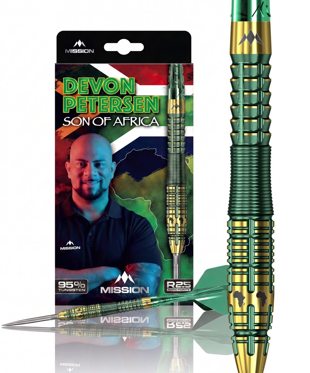 Mission Devon Petersen RP 95% Steeldarts 22/24 Gramm Steeldarts