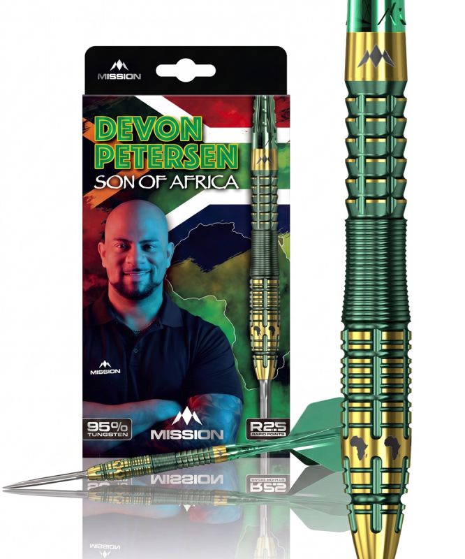 Mission Devon Petersen RP 95% Steeldarts 22/24 Gramm Steeldarts
