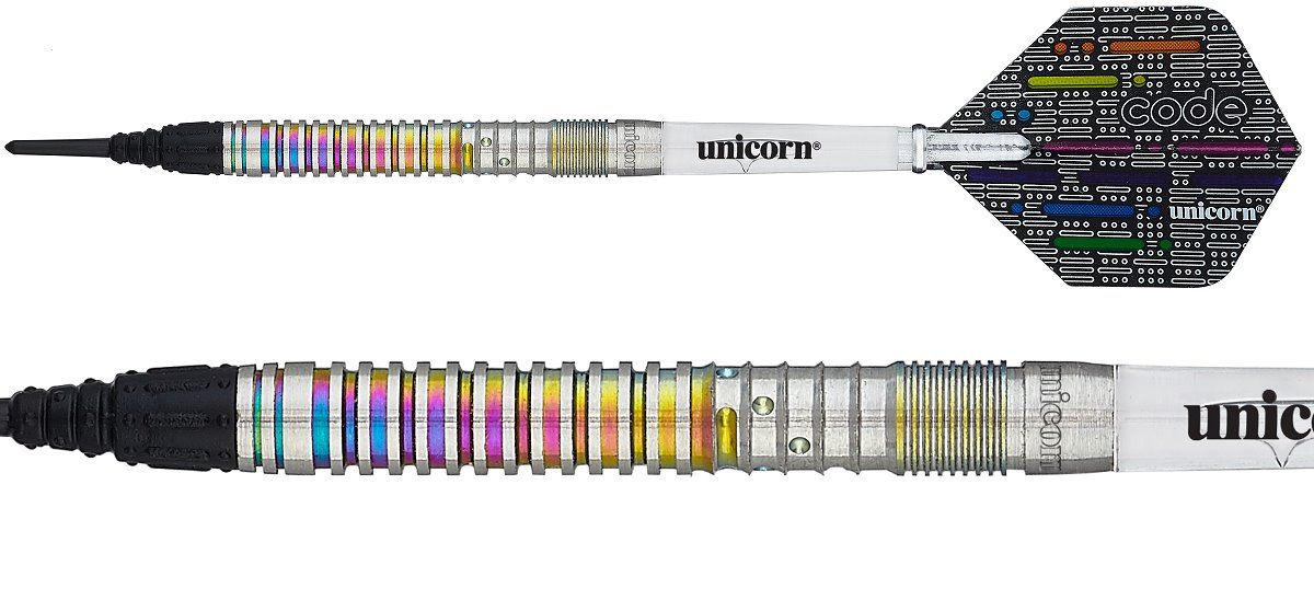 Unicorn Ian White Code 70% Tungsten Soft Dart Pfeile 18 Gramm Softdarts