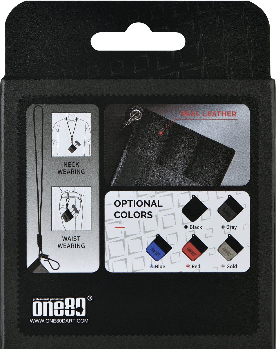 ONE80 Leather Dart Wallet Leder Darttasche Aufbewahrung