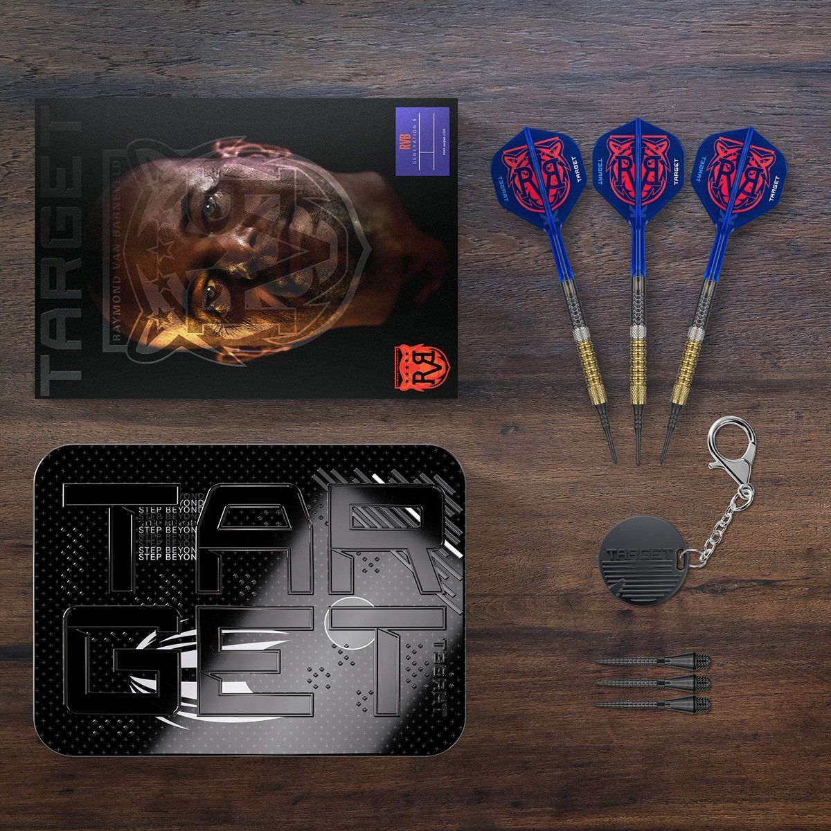 Target Raymond van Barneveld Gen 6 95% Softdarts 18/20 Gramm Softdarts