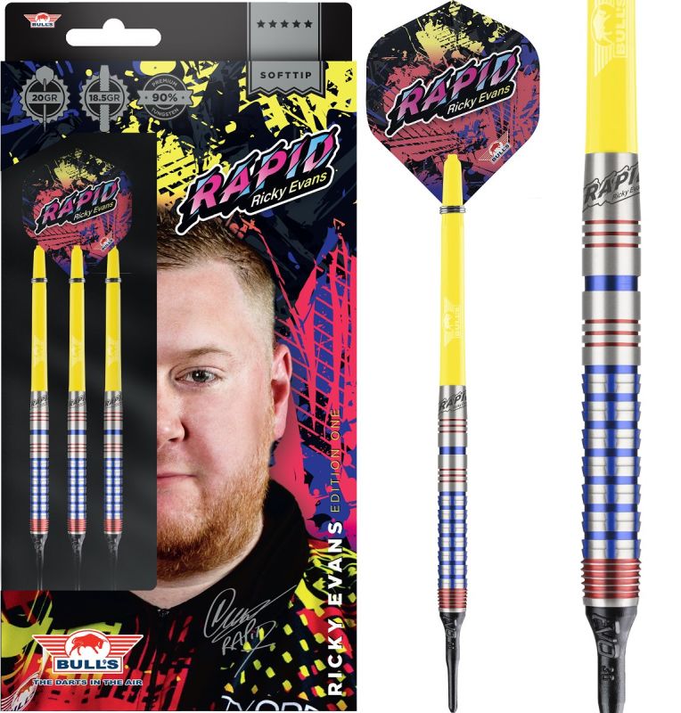 Bull's Ricky Evans 90% Softdarts 20 Gramm Softdarts