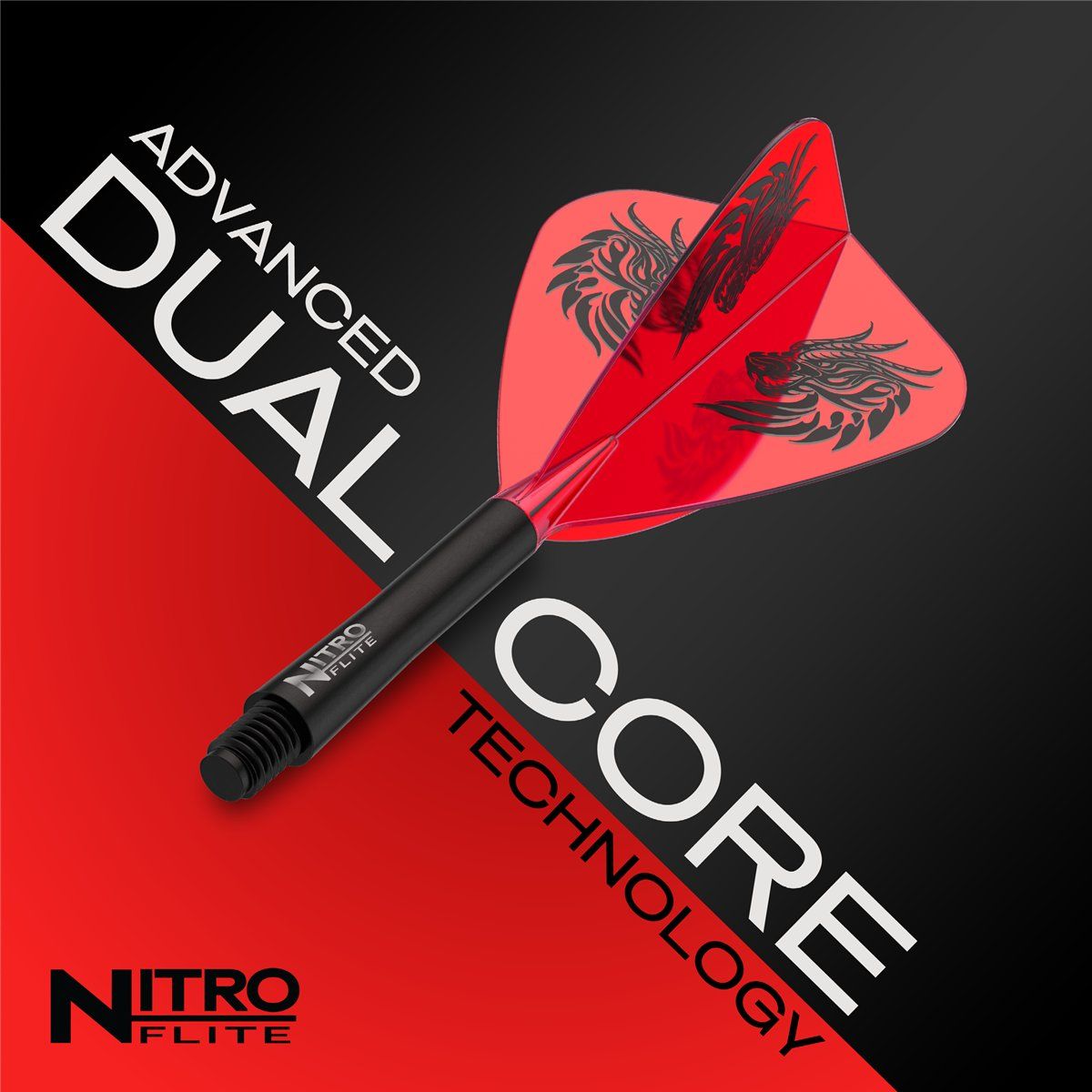 Reddragon Nitro Flite Jonny Clayton Integrated Flight/Shaft Kite Shafts