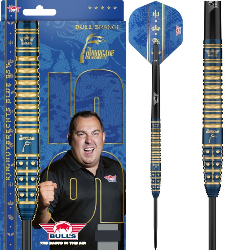 Bull´s Kim Huybrechts Blue 95% Steeldarts 22 Gramm Steeldarts