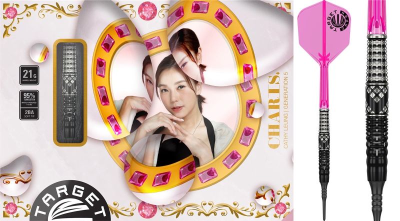 Target Cathy Leung Charis G5 MAX 95% 2BA Softdarts 21 Gramm Softdarts