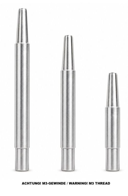 M3 Aluminium Dart Shafts – 3er-Set Shafts