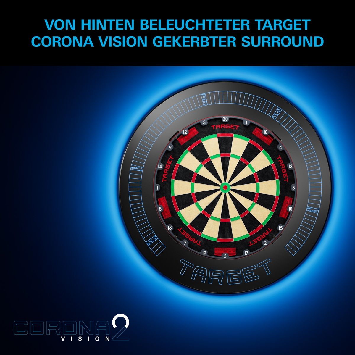 Target Surround Corona Vision Notched Catchring Auffangring